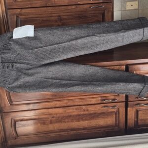 New- Luxe Eleven High Waist, Tweed Pants